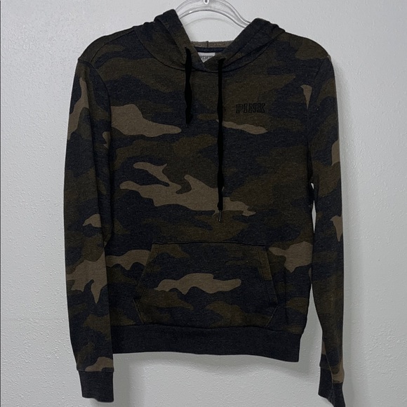 PINK Victoria's Secret Sweaters - PINK Victoria's Secret Camouflage Sweater with matching sweat pants